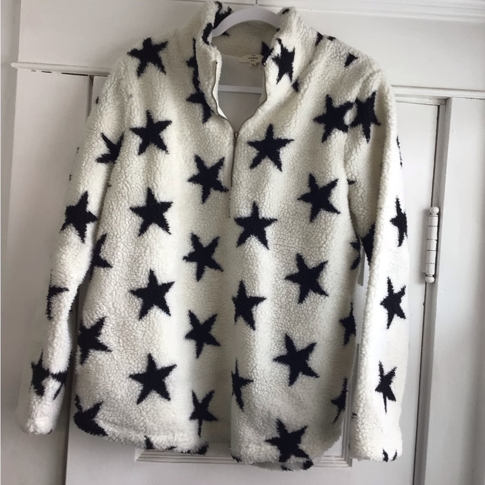 Entro Black Star Fleece Jacket